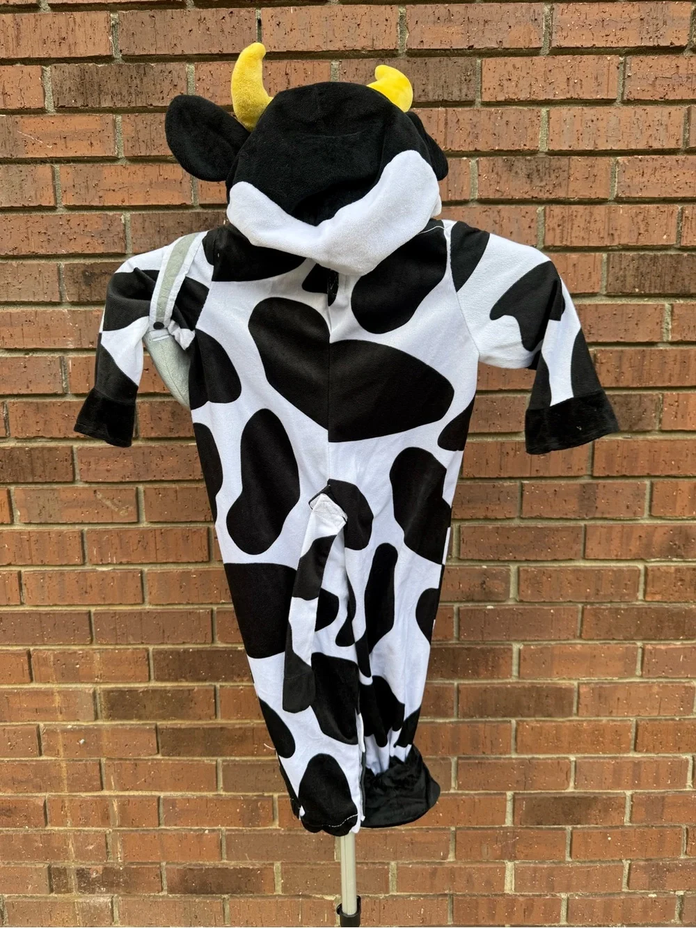 Spooktacular Creations Baby Cow Halloween Costume 18-24M Hood Tail Booties Pail